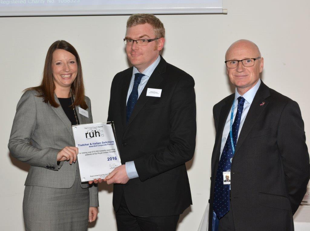 Thatcher + Hallam LLP achieve Corporate Partnership with the RUH